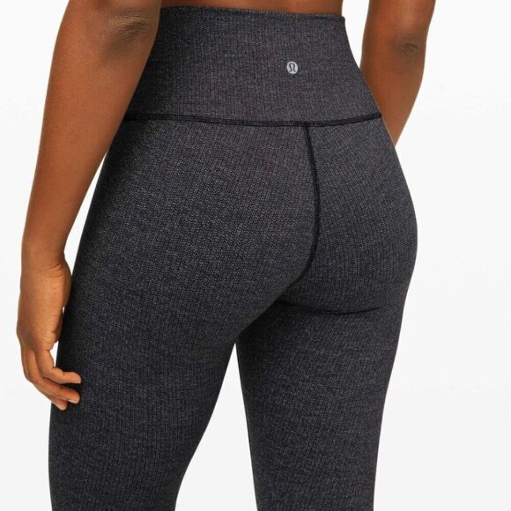 Lululemon Wunder Under High-Rise Tight 28" Variegated Knit Jacquard 6